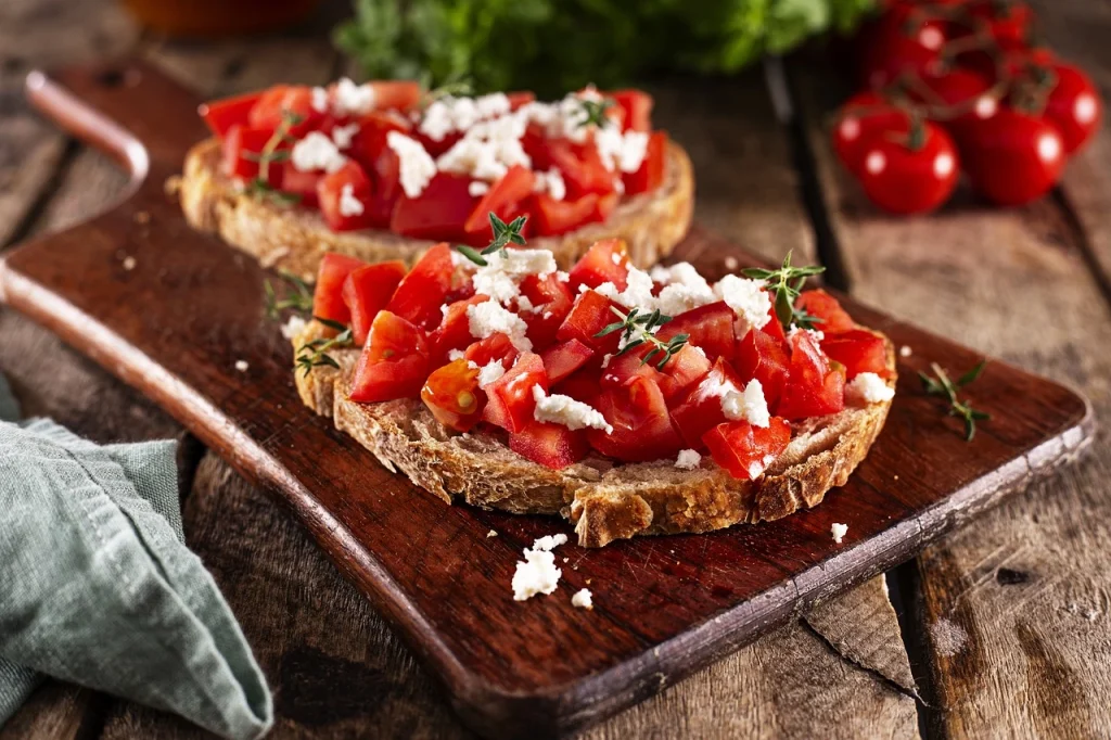 co to jest bruschetta